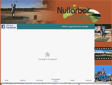 Tablet Screenshot of nullarborlinks.com